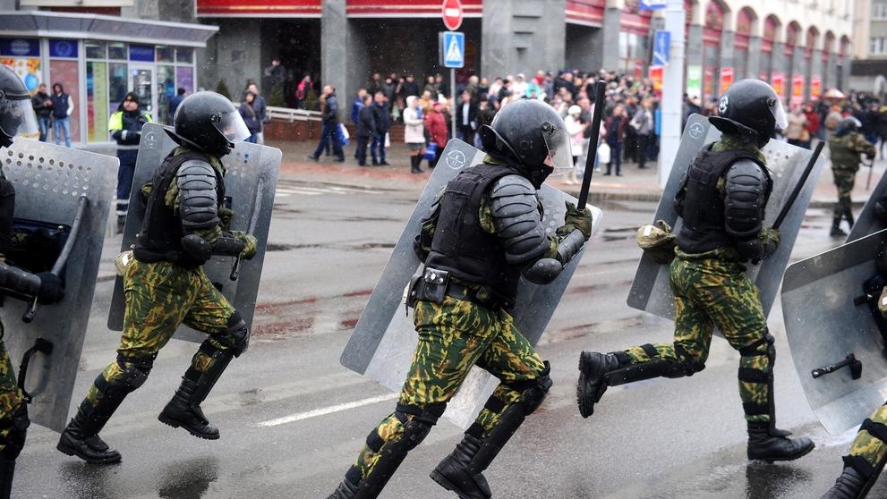 Protesty v Minsku - 3
