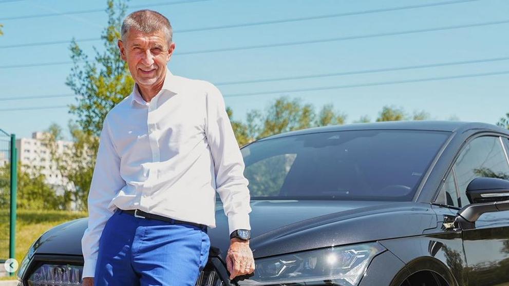 Andrej Babiš a jeho Škoda