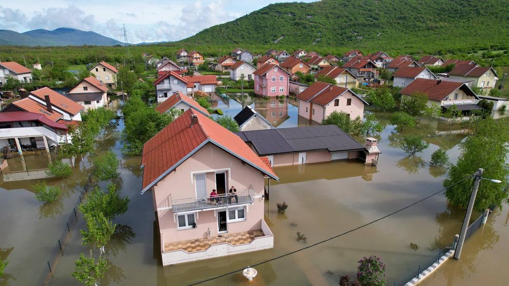 Chorvatsko povodeň Gračac (2)