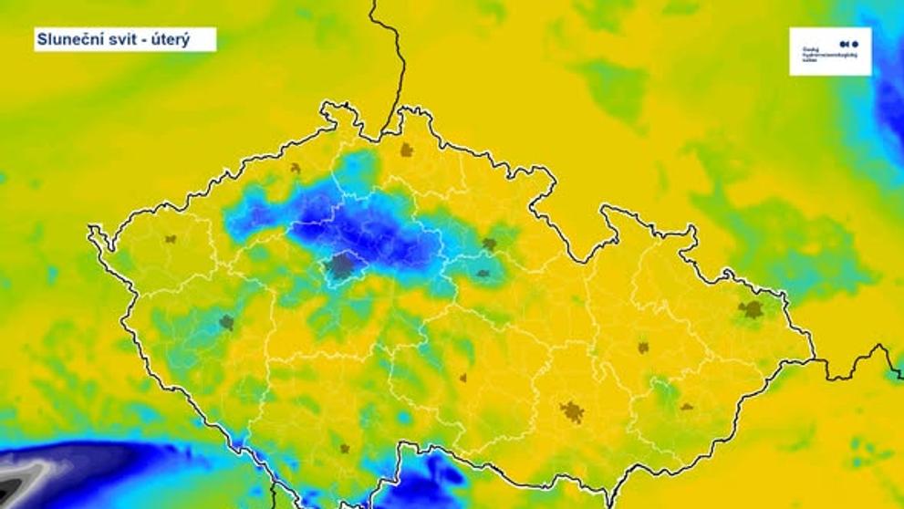 Sluneční svit – úterý
