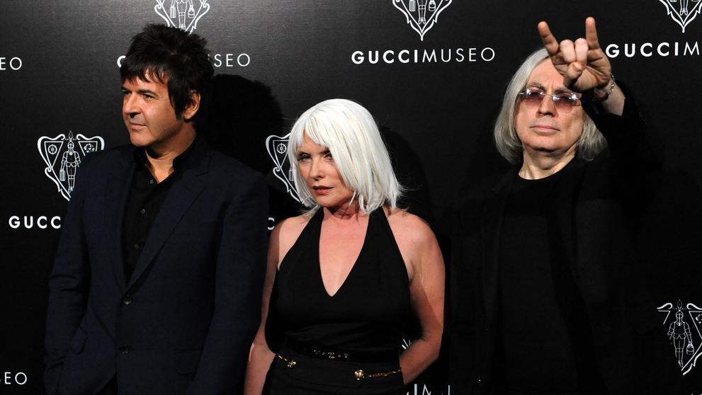 Clem Burke, Debbie Harryová a Chris Stein, 26. 9. 2011