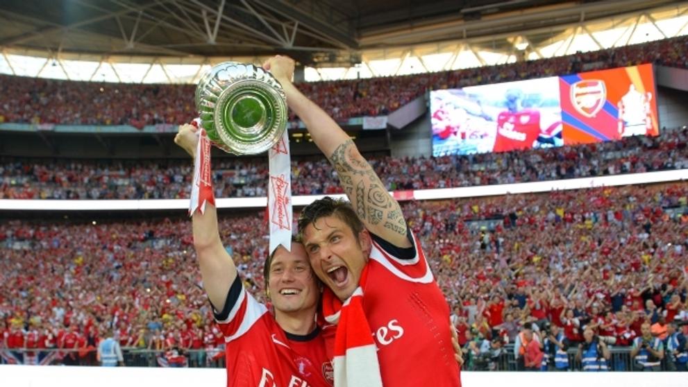 Tomáš Rosický a vítězství v FA Cupu 2014 - 2