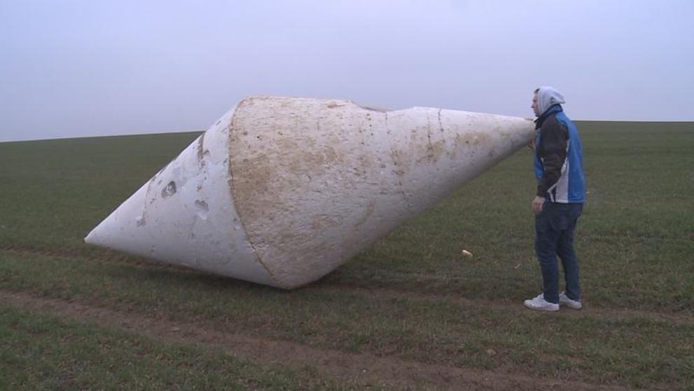 Záhadný předmět na poli u Jihlavy - 2