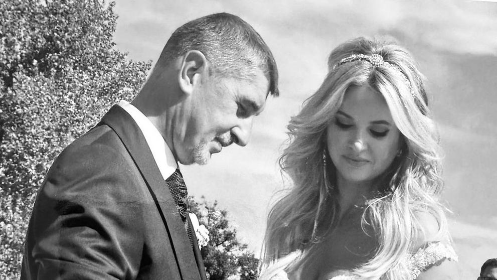 Svatba Andreej Babiše s Monikou Babišovou