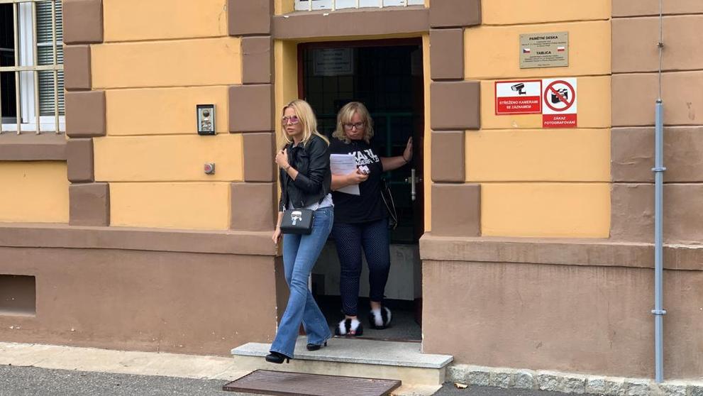 Kristelová navštívila Řepku ve věznici na Borech - 1