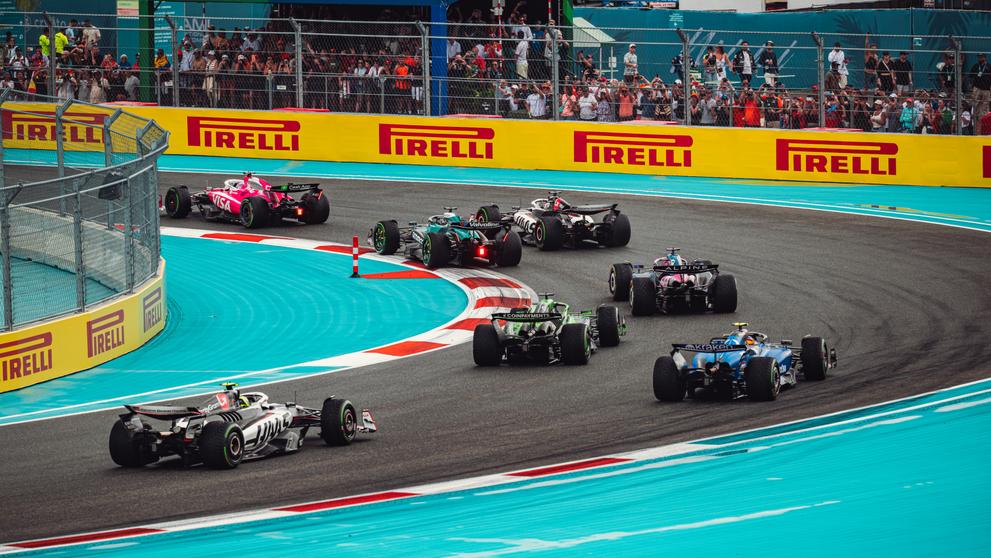 Formule na okruhu v Miami
