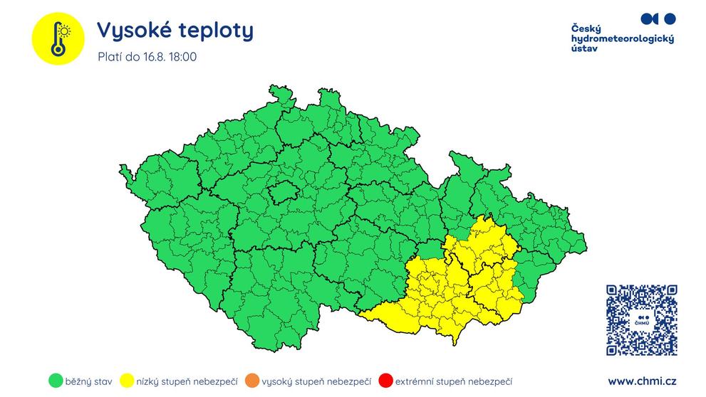 Výstraha před nepříznivým počasím