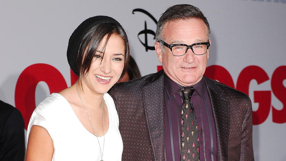 Robin Williams a jeho dcera Zelda