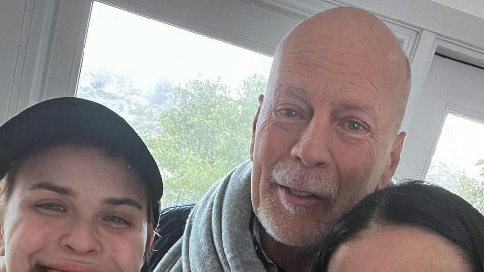 Bruce Willis, Tallulah Willis, Demi Moore