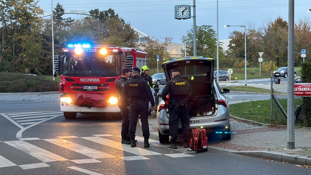 Nehoda v ulici Letňanská