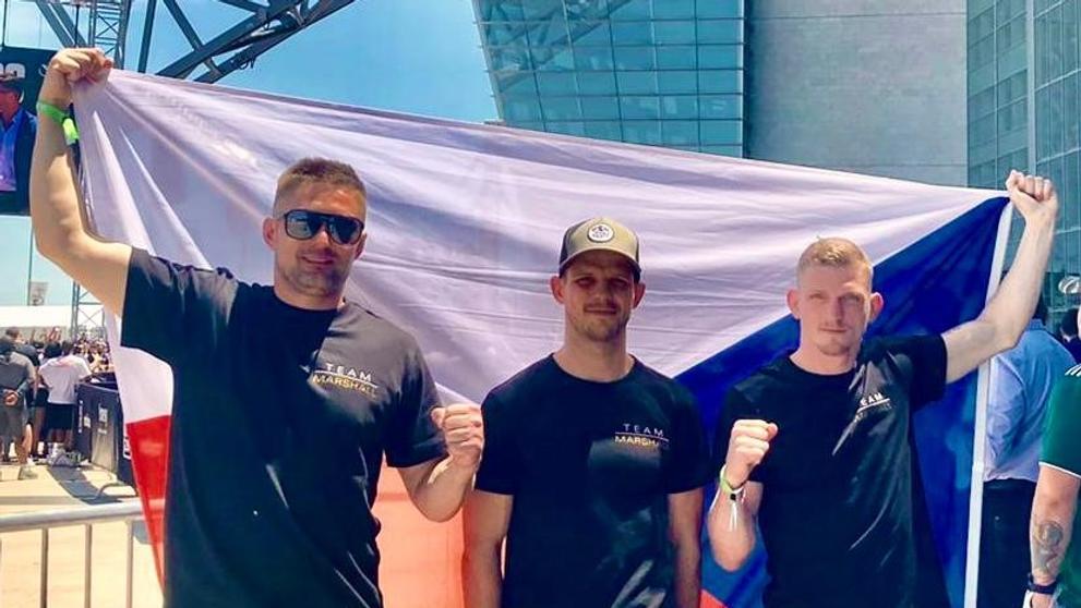 Zleva: Jakub Kašpar, Jan Maršálek a David Dvořák
