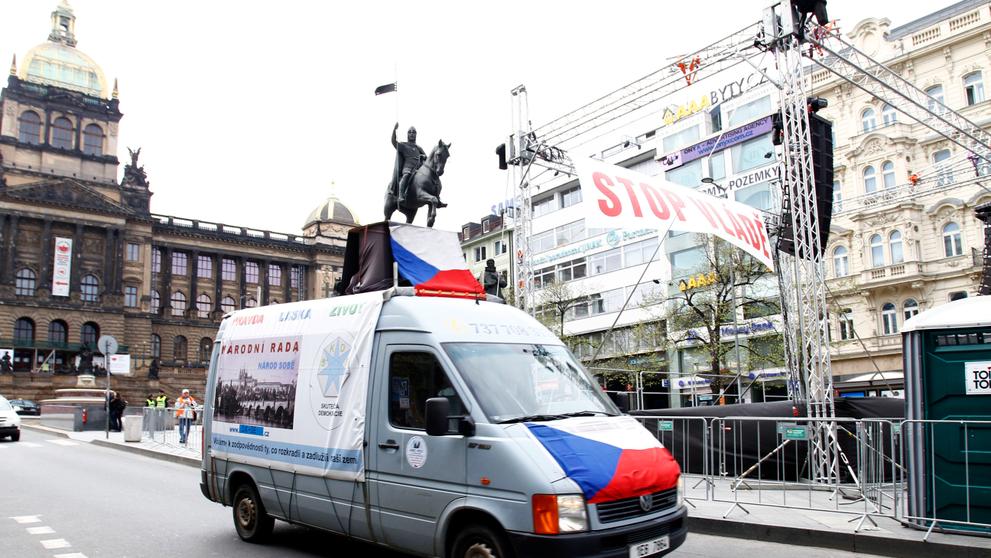 Demonstrace proti vládním reformám - 2
