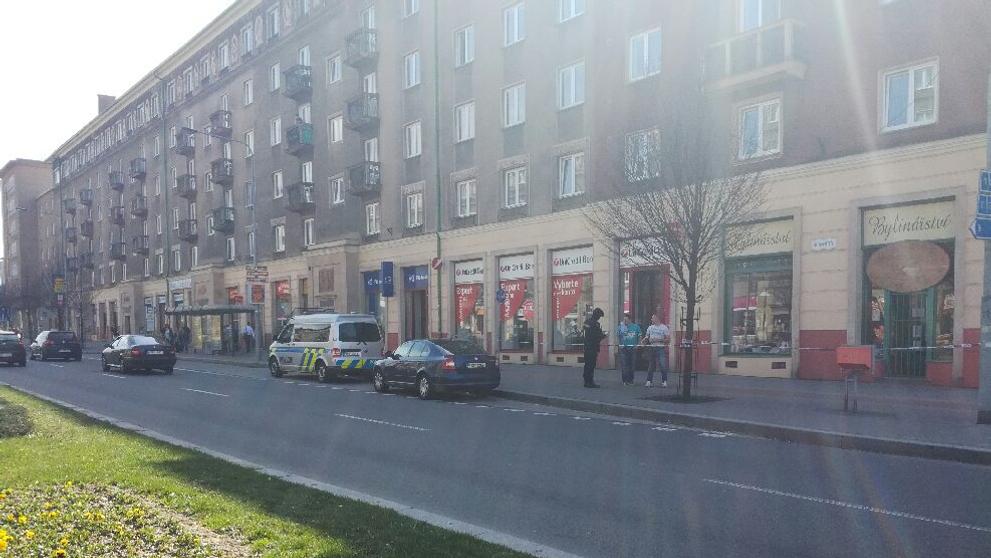 Přepadená banka v Havířově