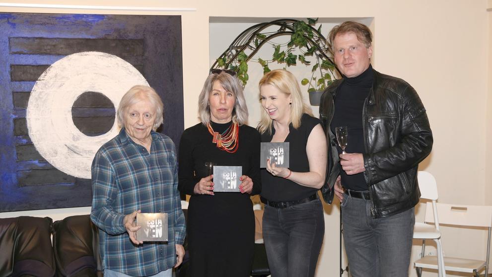 Václav Neckář, Marcela Březinová, Jiřina Jandová, Petr Batěk