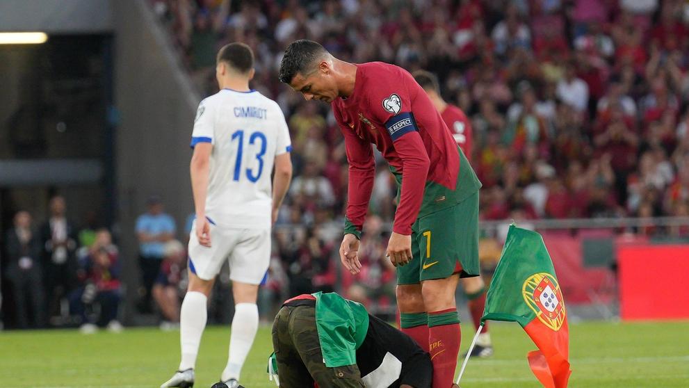 Cristiano Ronaldo s fanouškem