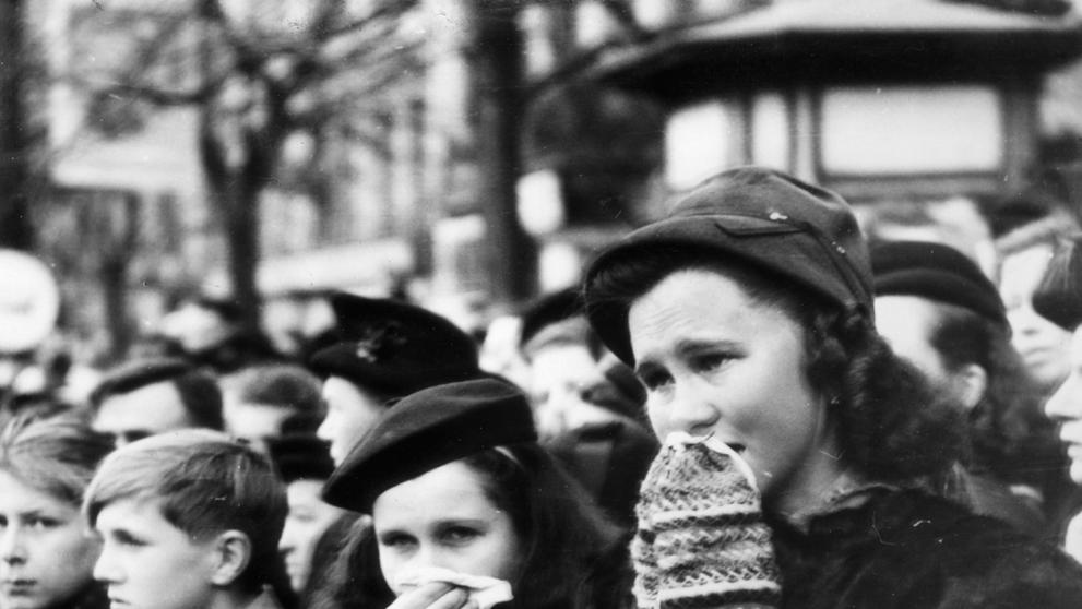 Státní pohřeb Jana Masaryka v Praze, 13. 3. 1948 (4)