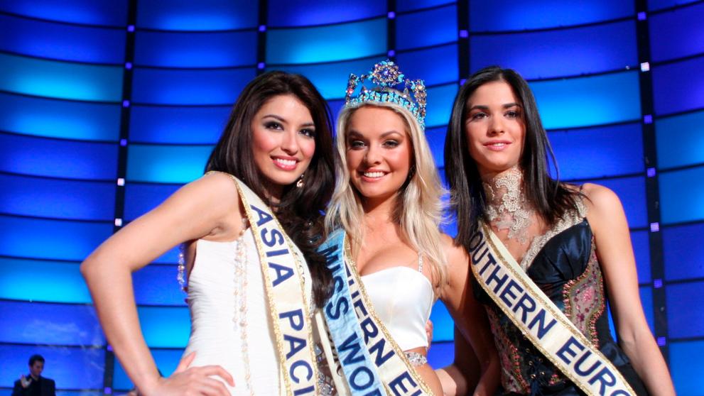 Taťána Kuchařová jako Miss World 2006