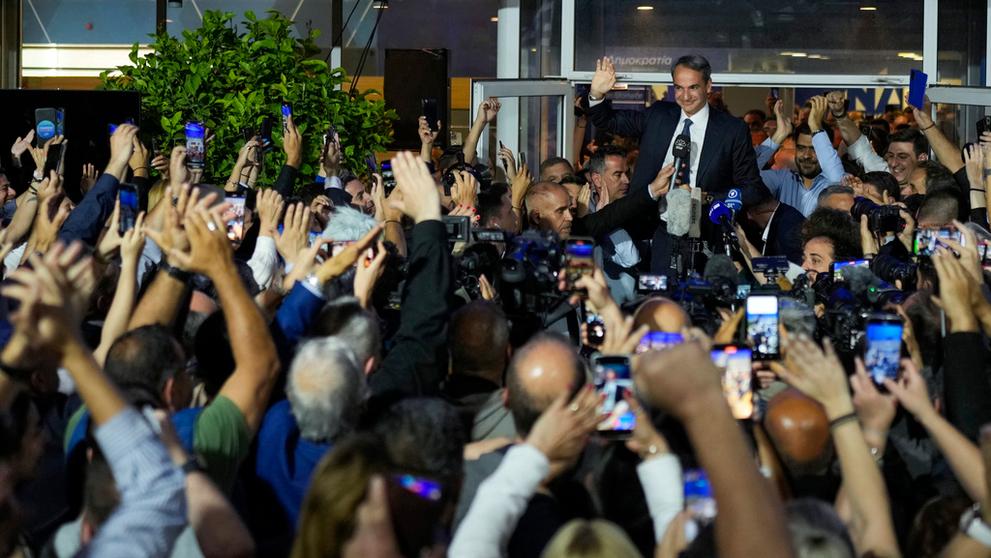 Premiér Kyriakos Mitsotakis