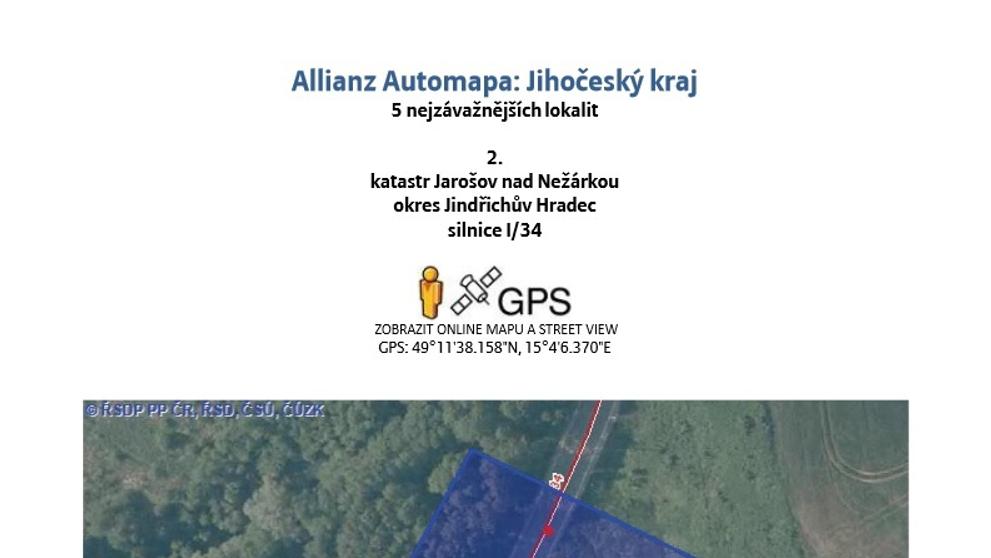 Silnice smrti v Jihočeském kraji - 2