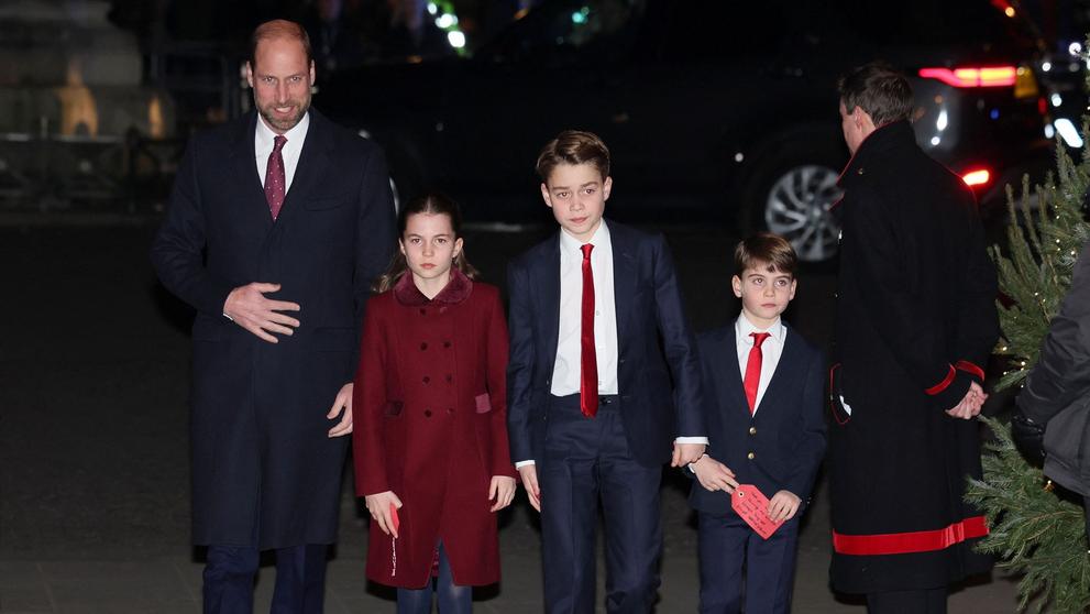 Princ William s dětmi