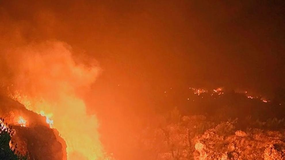 Požáry v oblasti Šibenicko-kninské a Splitsko-dalmatské župy (9)