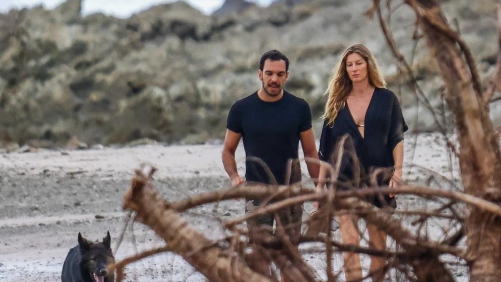 Těhotná Gisele Bündchenová a partner Joaquim Valente, 3. 1. 2025