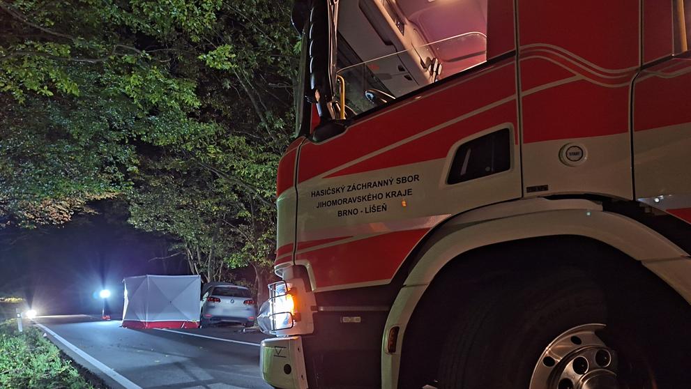 Dopravní nehoda u Ochozu u Brna