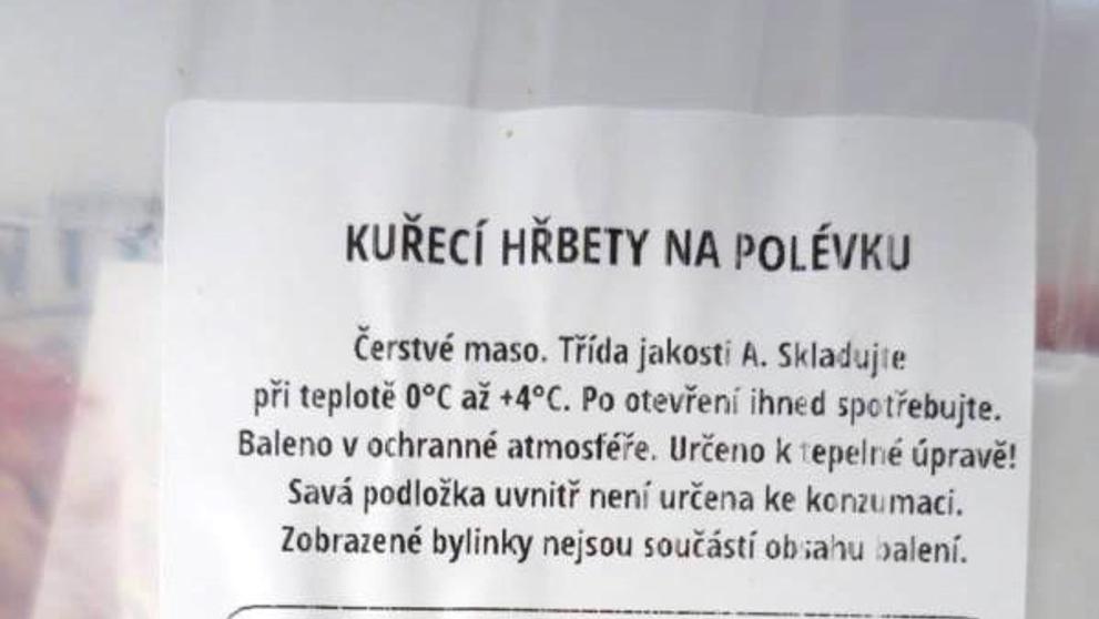 Kuřecí maso se salmonelou