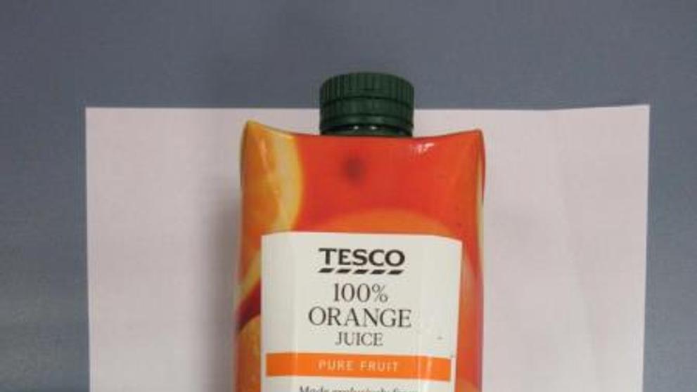 TESCO 100% ORANGE JUICE