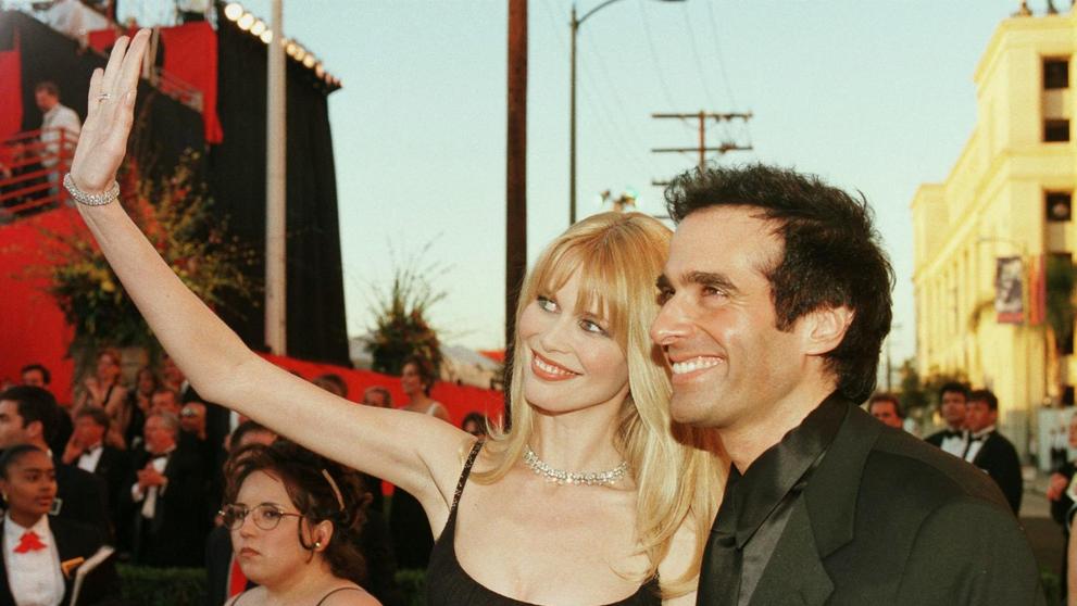 David Copperfield a Claudia Schifferová, 23. 3. 1998 Los Angeles