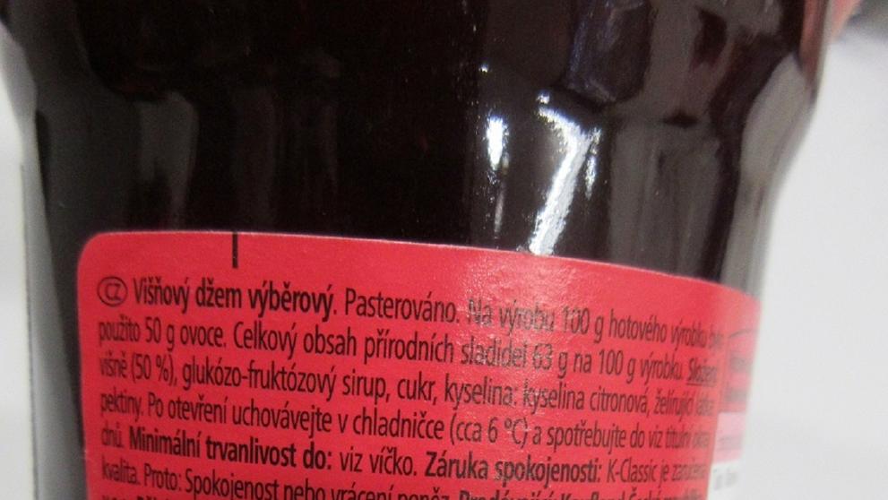 Falšovaný „výběrový džem“ z Kauflandu - 2