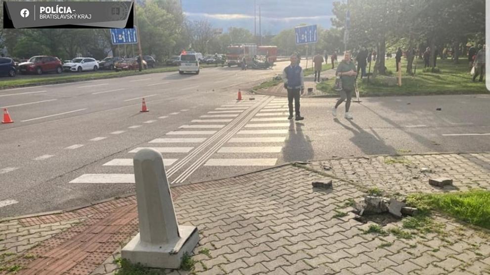 Nehoda v Petržalke