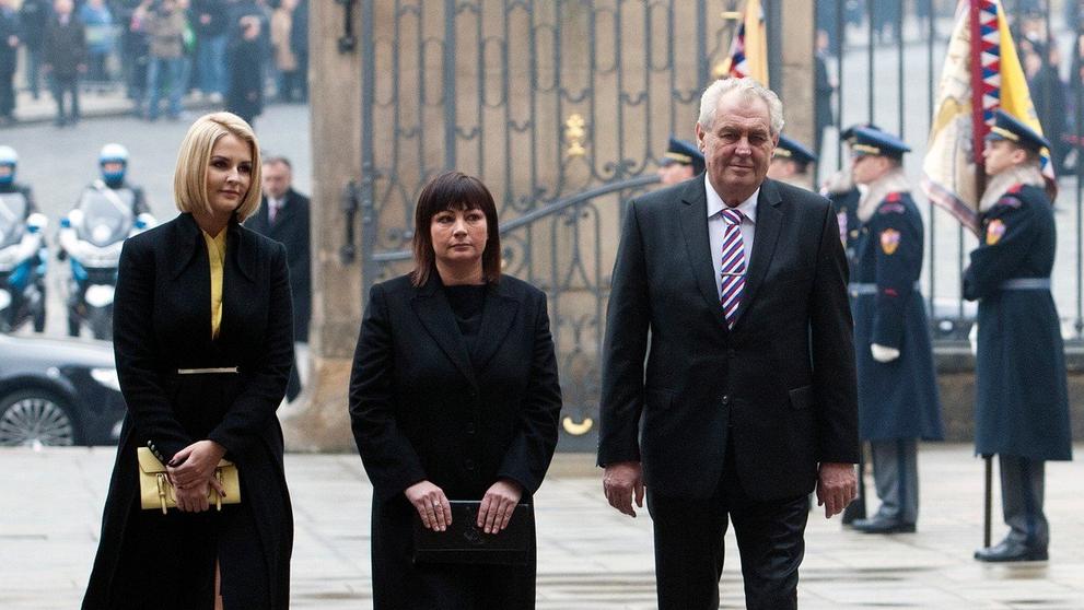Miloš Zeman a Ivana Zemanová - 2013