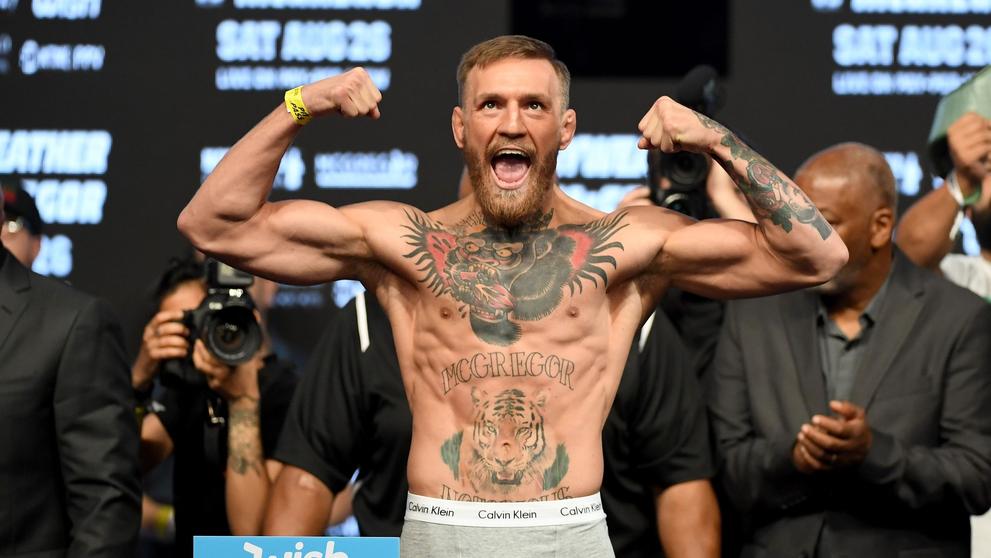 McGregor před zápasem s Mayweatherem