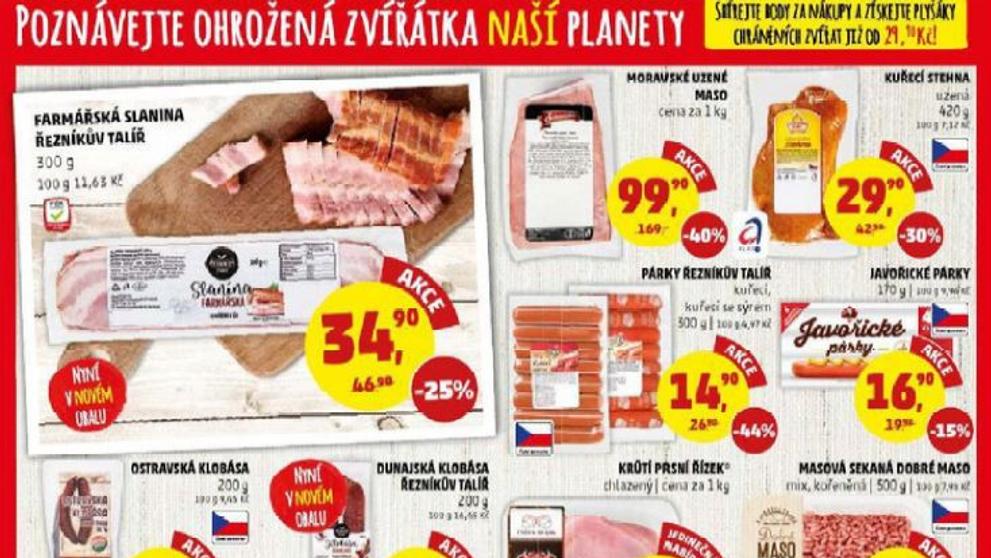 Nekvalitní maso v letákové akci společnosti Penny Market