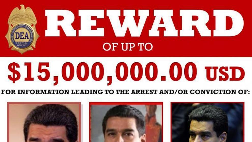 DEA wanted Nicolás Maduro
