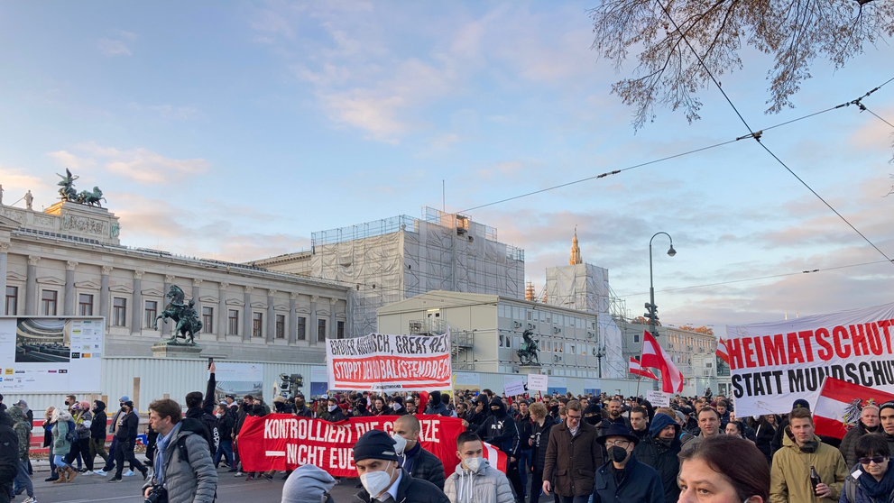 Protest ve Vídni