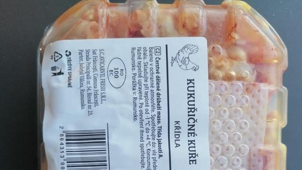 Varování pro spotřebitele salmonela ve dvou šaržích kuřecího masa ze zahraničí (2)