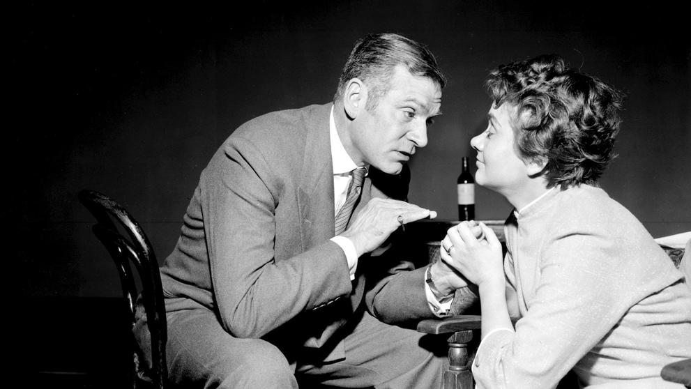 Dame Joan Plowrightová a Laurence Olivier, 6. 9. 1957