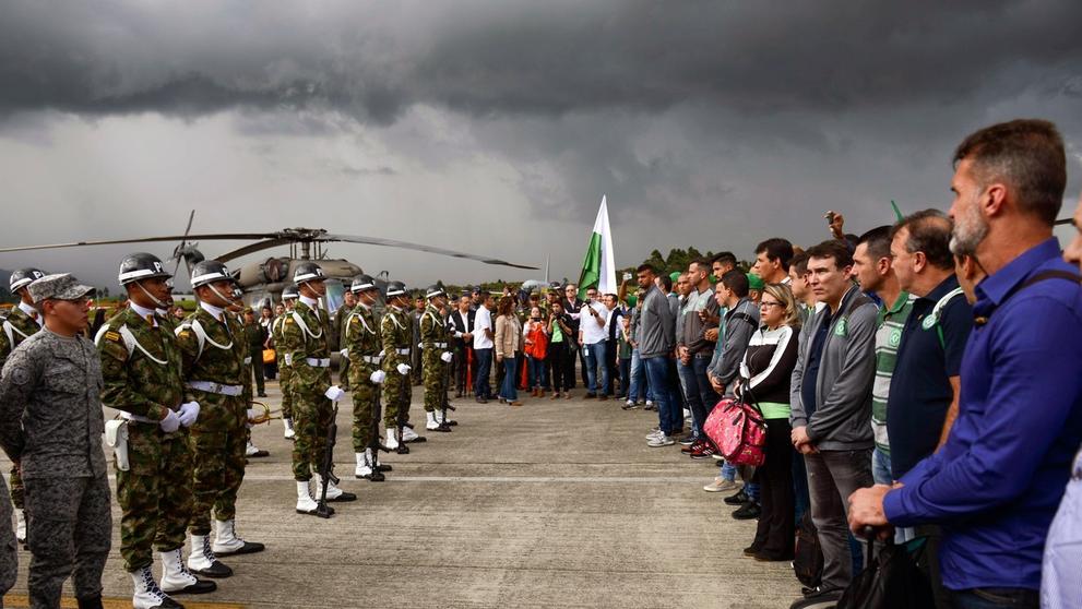 Chapecoense znovu na místě tragédie - 1