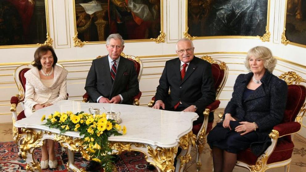 Návštěva prince Charlese v Praze