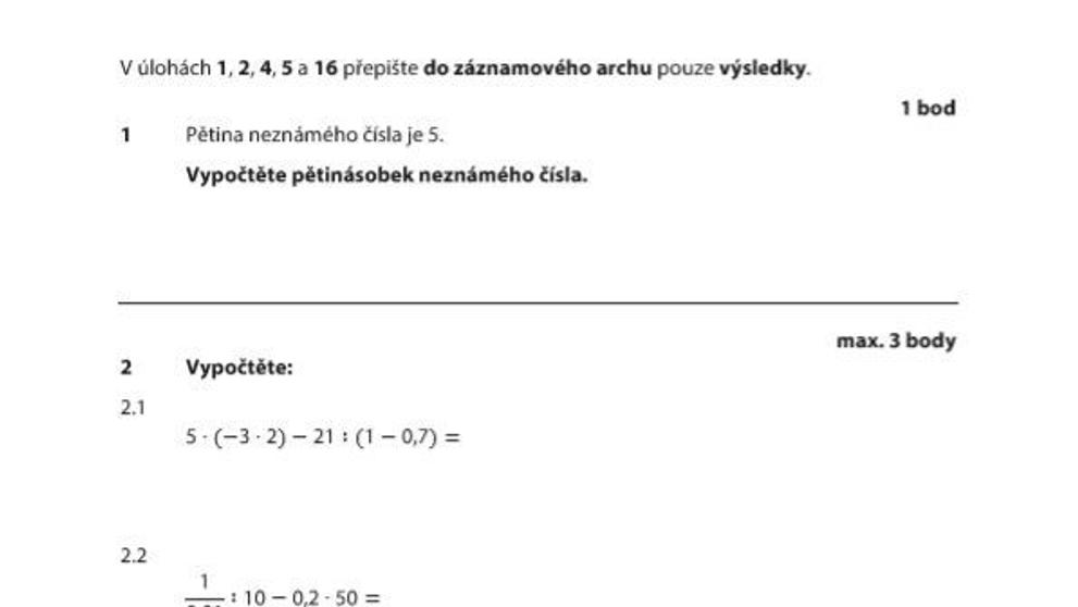 Matematika pro šestiletá gymnázia - 3