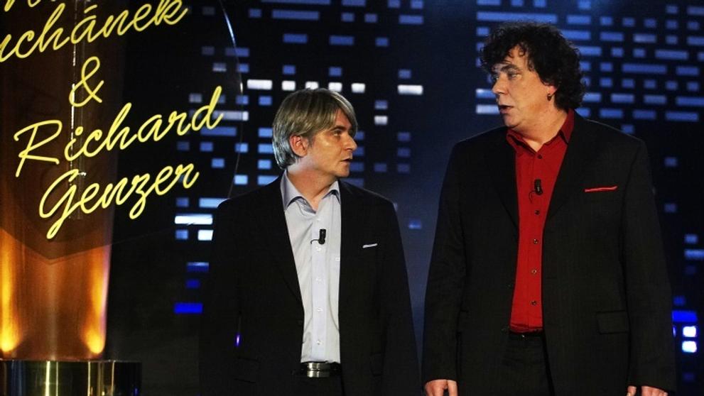 Michal Suchánek a Richard Genzer, moderátoři talk show Mr. GS