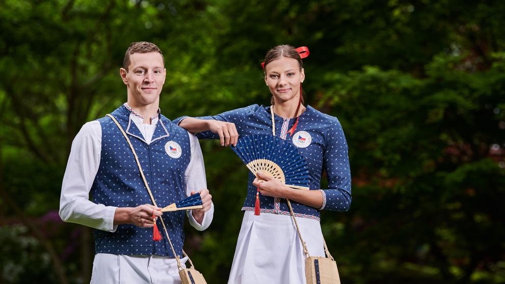 Barbora Seemanová a Jan Micka představují novou olympijskou kolekci