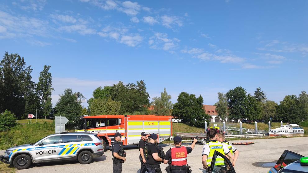 Pátrací akce v Českých Budějovicích