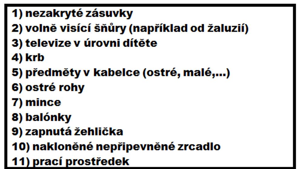 Dítě v nebezpečí - řešení