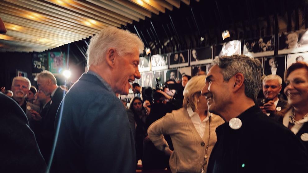 Bill Clinton a Bijan Sabet