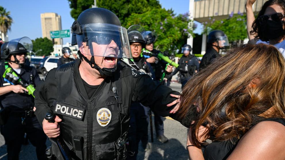 Protesty v Los Angeles, 10. 6. 2025