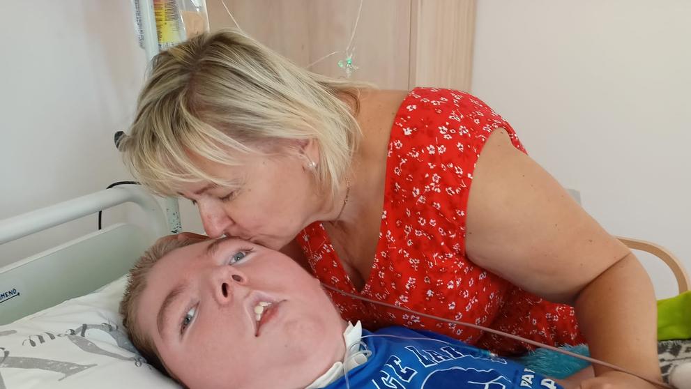 Matěj Kocián s maminou Marcelou
