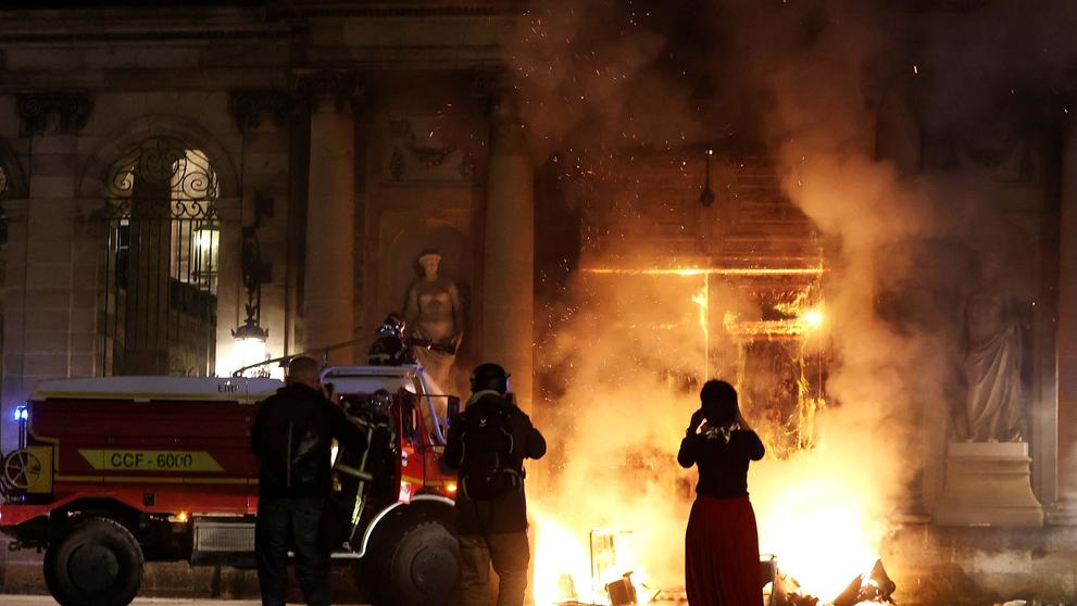 Demonstrace ve Francii (6)